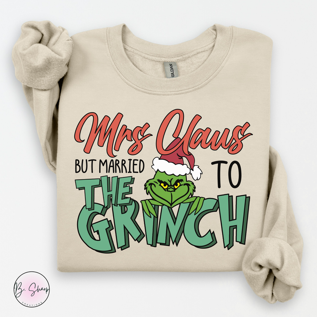 Mrs. Claus But Married to the Grinch