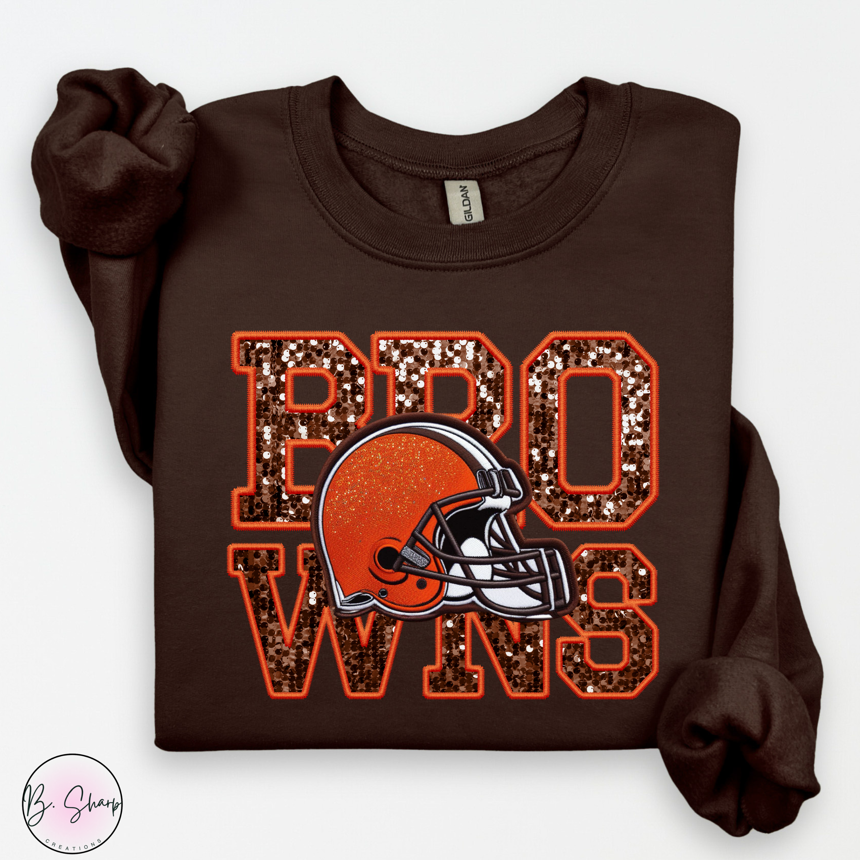 Browns Faux Sequins Shirt